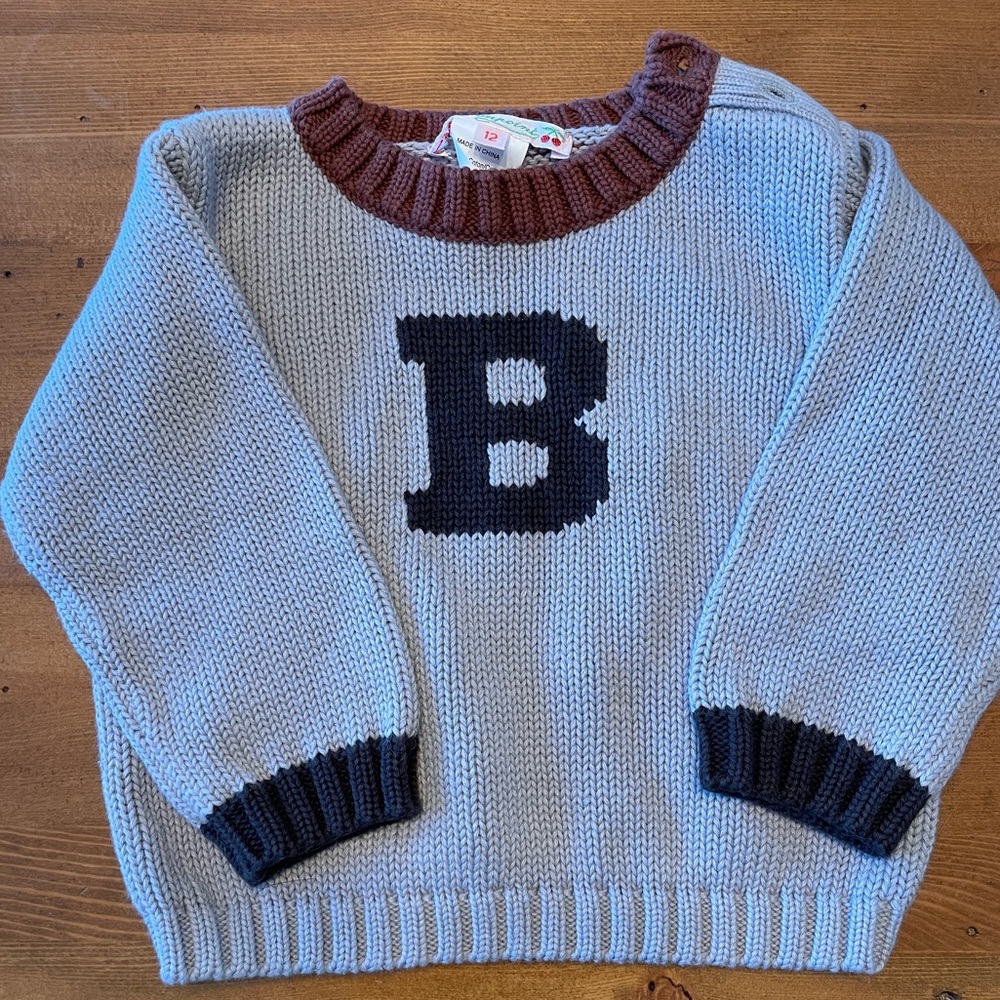 SOLD! Baby “B” Sweater - Like New